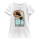 Girl's Aladdin Block Carpet Ride T-Shirt