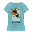 Girl's Aladdin Block Carpet Ride T-Shirt
