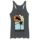 Women's Aladdin Block Carpet Ride Racerback Tank Top