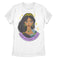 Women's Aladdin Jasmine Leader Portrait T-Shirt