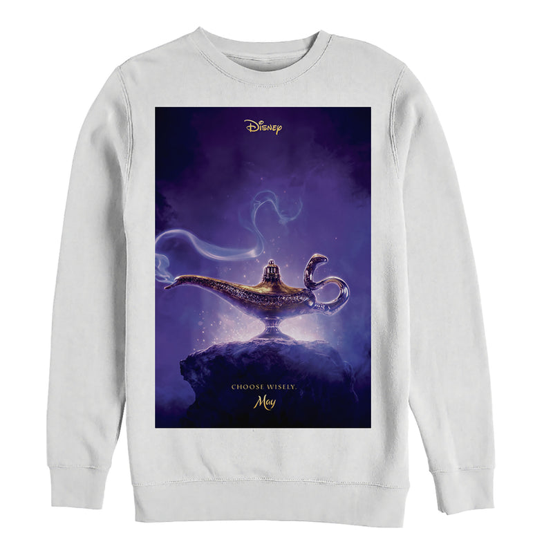 Men's Aladdin Choose Wisely Movie Poster Sweatshirt