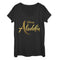 Women's Aladdin Script Logo Scoop Neck