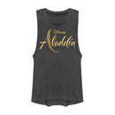 Junior's Aladdin Script Logo Festival Muscle Tee