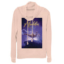 Junior's Aladdin Movie Poster Magic Cowl Neck Sweatshirt