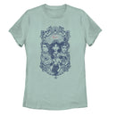 Women's Aladdin Vintage Character Frame T-Shirt