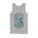 Men's Aladdin Ornate Trio Frame Tank Top