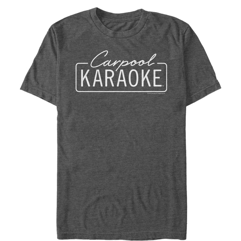 Men's The Late Late Show with James Corden Carpool Karaoke Logo T-Shirt