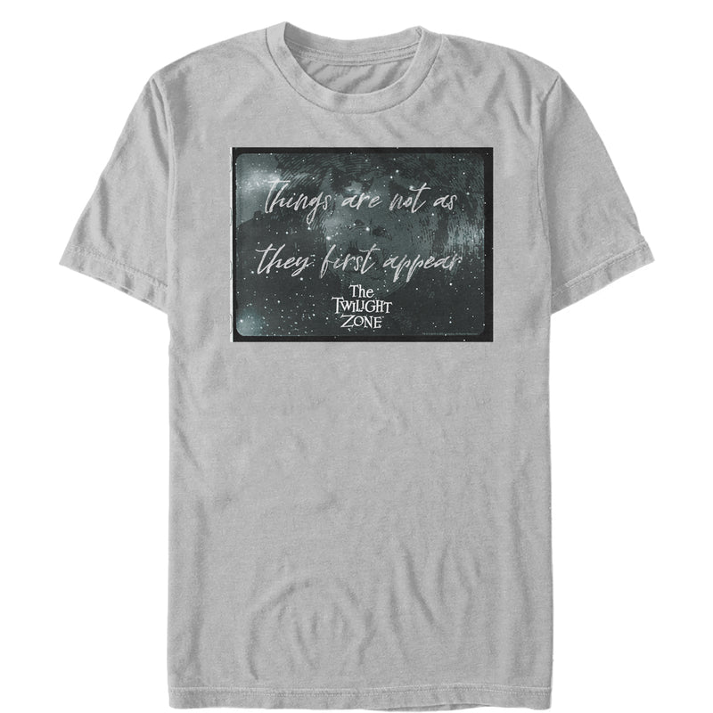 Men's The Twilight Zone Things Are Not As They Appear T-Shirt