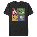 Men's Mickey & Friends Mickey Mouse Character Grid T-Shirt