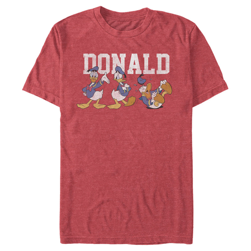 Men's Mickey & Friends Donald Duck Poses T-Shirt