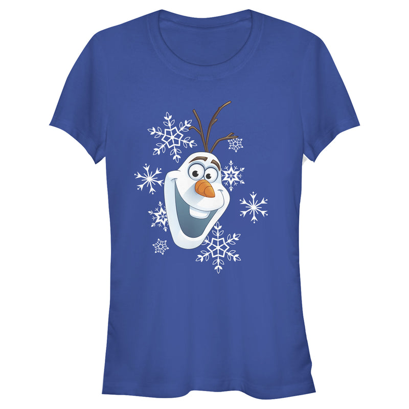 Junior's Frozen Olaf Smile T-Shirt