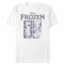 Men's Frozen Character Squares T-Shirt
