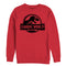 Men's Jurassic World: Fallen Kingdom Spray Paint Print Logo Sweatshirt