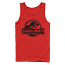 Men's Jurassic World: Fallen Kingdom Spray Paint Print Logo Tank Top