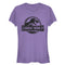Junior's Jurassic World: Fallen Kingdom Spray Paint Print Logo T-Shirt