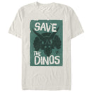 Men's Jurassic World: Fallen Kingdom Save the Dinos Cartoon T-Shirt