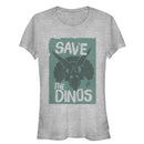 Junior's Jurassic World: Fallen Kingdom Save the Dinos Cartoon T-Shirt