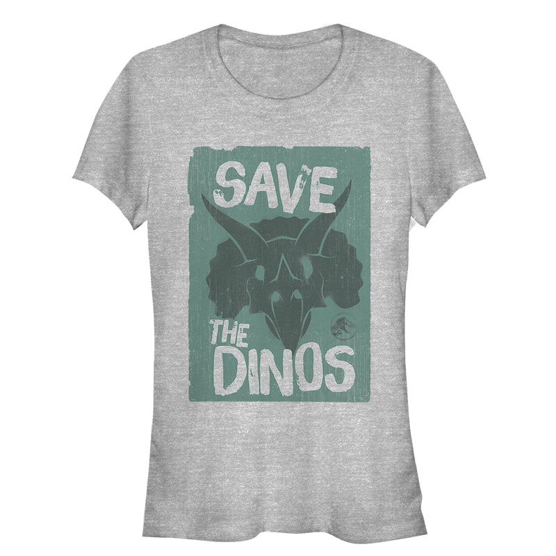 Junior's Jurassic World: Fallen Kingdom Save the Dinos Cartoon T-Shirt