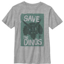 Boy's Jurassic World: Fallen Kingdom Save the Dinos Cartoon T-Shirt
