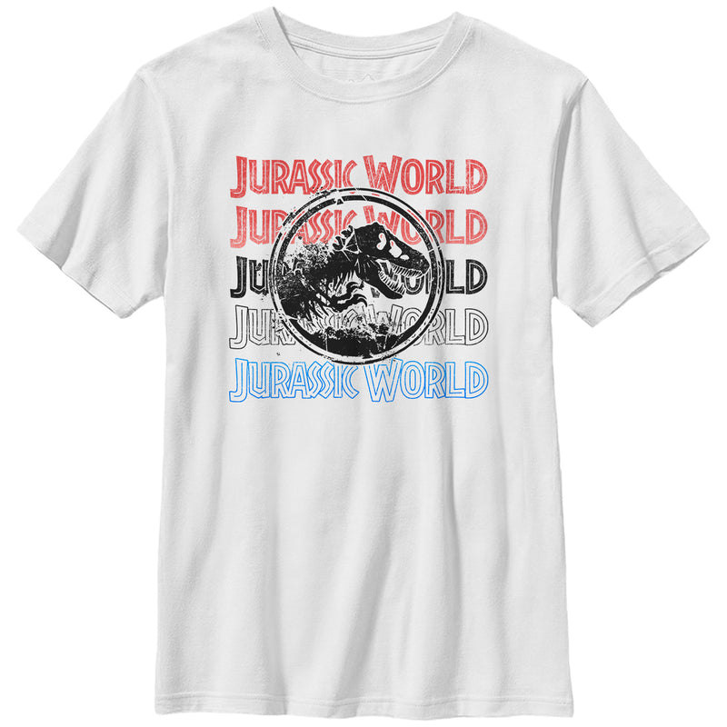 Boy's Jurassic World: Fallen Kingdom Logo Text T-Shirt