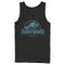 Men's Jurassic World Water Ripple Logo Tank Top