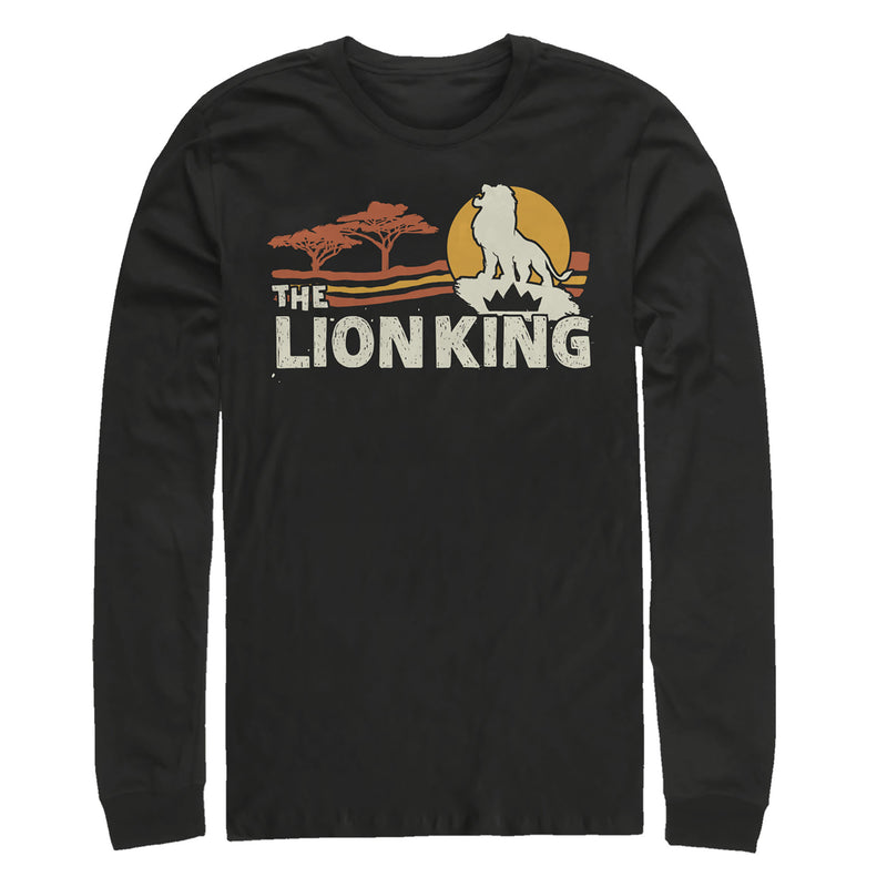 Men's Lion King Classic Pride Lands Long Sleeve Shirt