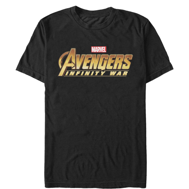 Men's Marvel Avengers: Avengers: Infinity War Filled Logo T-Shirt