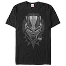 Men's Marvel Black Panther 2018 Geometric Mask T-Shirt