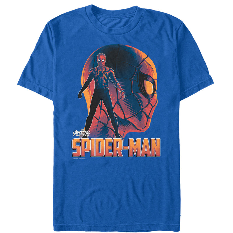 Men's Marvel Avengers: Infinity War Spider-Man View T-Shirt
