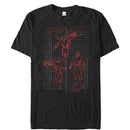 Men's Marvel Avengers: Avengers: Infinity War Iron Man Grid T-Shirt