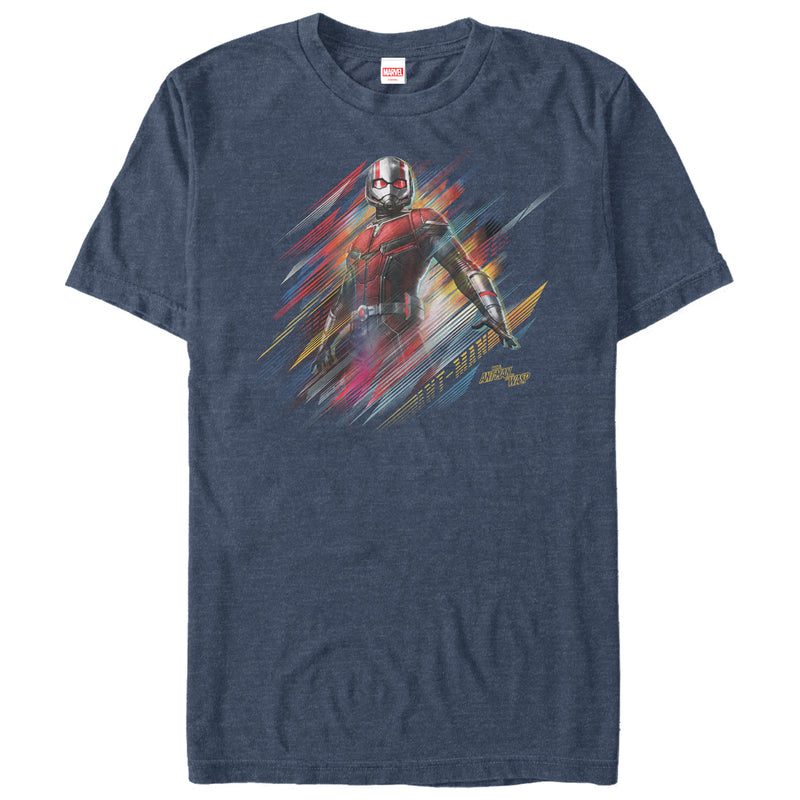 Men's Marvel Ant-Man and the Wasp Rainbow Streaks T-Shirt