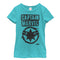 Girl's Marvel Captain Marvel Grayscale Star Symbol T-Shirt