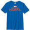 Boy's Marvel Captain Marvel Classic Logo T-Shirt