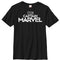 Boy's Marvel Captain Marvel Bold Logo T-Shirt