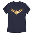 Women's Marvel Captain Marvel Star Symbol Costume T-Shirt
