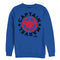 Men's Marvel Captain Marvel Star Symbol Circle Sweatshirt