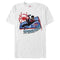 Men's Marvel Spider-Man: Into the Spider-Verse Miles Kick Above City T-Shirt