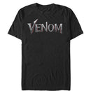 Men's Marvel Venom Film Metallic Logo T-Shirt