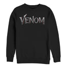 Men's Marvel Venom Film Metallic Logo Sweatshirt