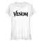 Junior's Marvel Venom Film Bold Logo T-Shirt