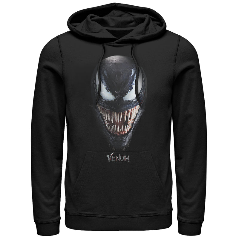 Men's Marvel Venom Film All Smiles Pull Over Hoodie