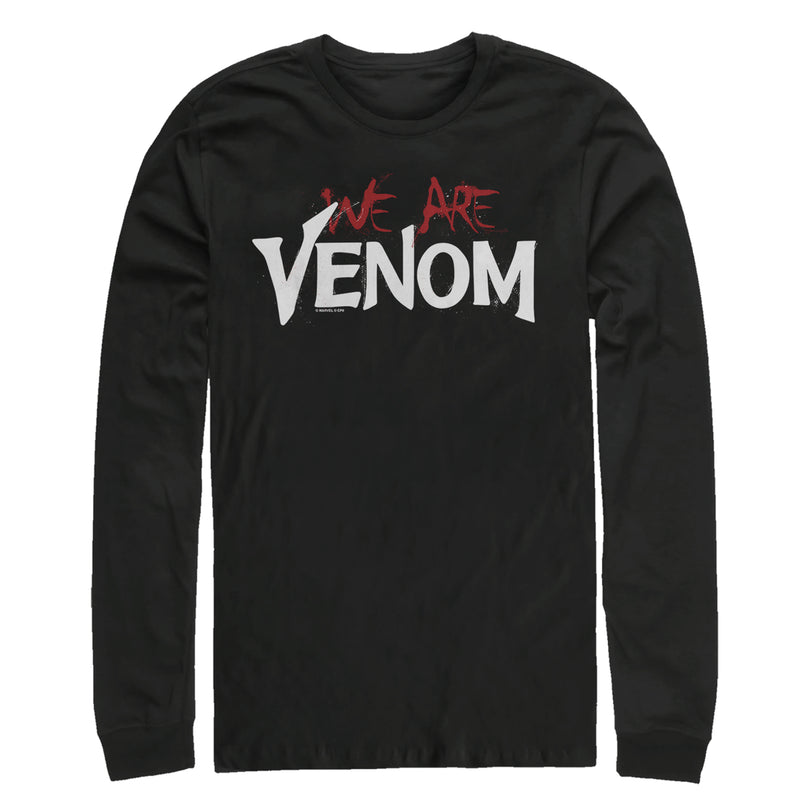 Men's Marvel We Are Venom Film Long Sleeve Shirt