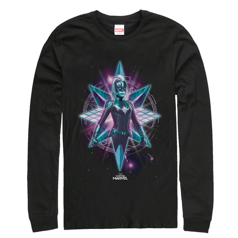 Men's Marvel Captain Marvel Noble Kree Long Sleeve Shirt