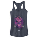 Junior's Marvel Cosmic Goose Cat Racerback Tank Top