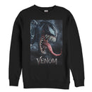 Men's Marvel Venom Film Tongue Portrait Sweatshirt