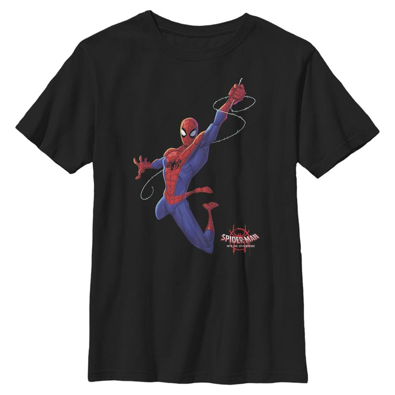 Boy's Marvel Spider-Man: Into the Spider-Verse Classic Swing T-Shirt