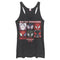 Women's Marvel Spider-Man: Into the Spider-Verse Mask Collage Racerback Tank Top