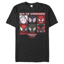 Men's Marvel Spider-Man: Into the Spider-Verse Mask Collage T-Shirt