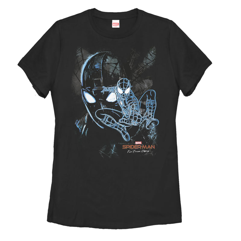 Women's Marvel Spider-Man: Far From Home Shadow T-Shirt