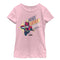 Girl's Marvel Captain Marvel Faster Strike T-Shirt